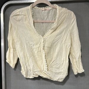 Francesca’s Off White Top